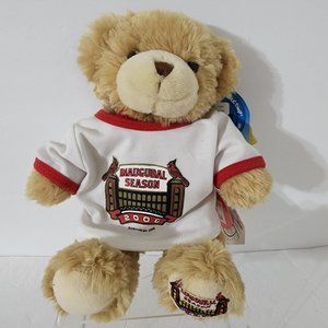 Build A Bear Stuffed Plush Bear & T-shirt Inaugural Cardinal 2006 Baseball 11"